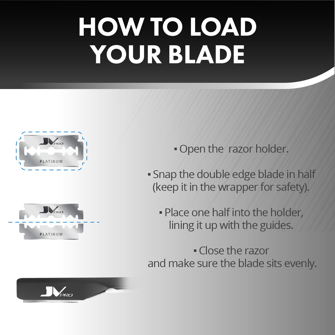 JV PRO Double Edge Razor Blades – Ultra Sharp