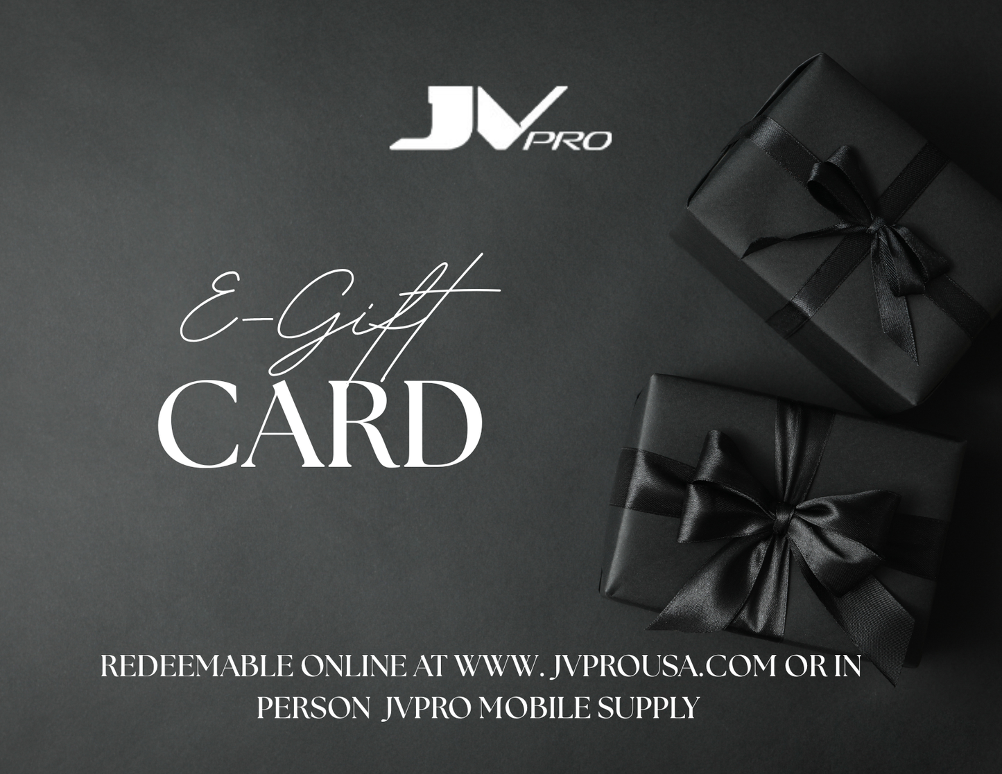 JV Pro USA Barber Supply Gift Card – Digital E-Gift Card