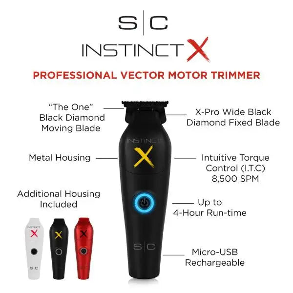StyleCraft Instinct X Trimmer - Cordless Detailing Tool