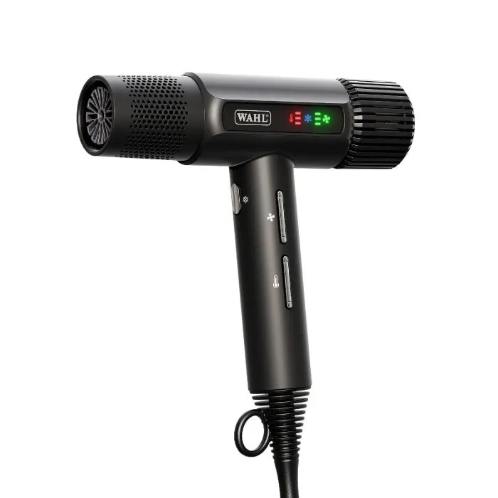 "Wahl Vanquish Hair Dryer - Digital motor with ergonomic design for powerful, effortless, and professional-quality styling."