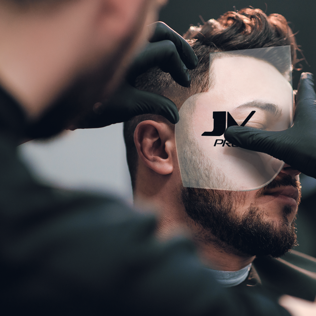 JV PRO Hairline Enhancement Card – Stencil Guide for Sharp Edges