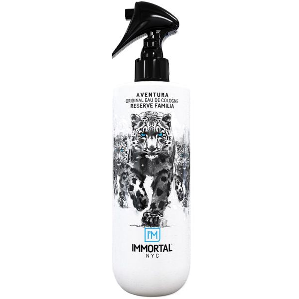 Immortal Adventura Aftershave with bold fragrance, soothing formula, and hydrating finish, perfect for irritation-free post-shave care.