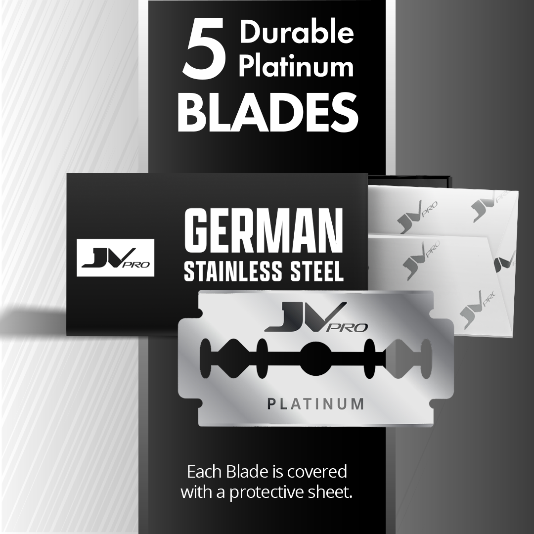 JV PRO Double Edge Razor Blades – Ultra Sharp