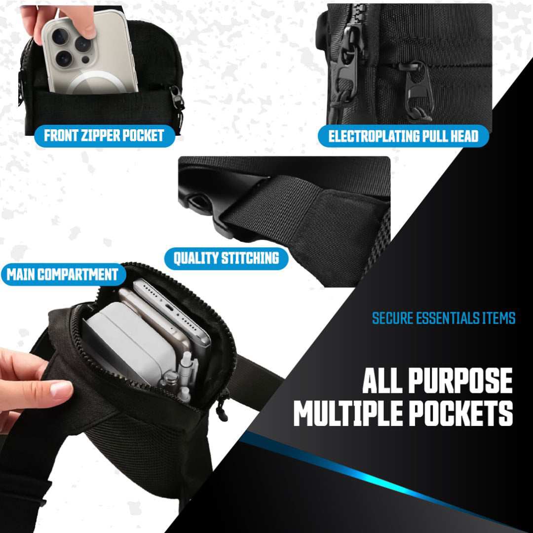 Struggle Made Real®️Crossbody Cash Bag - JV PRO USA