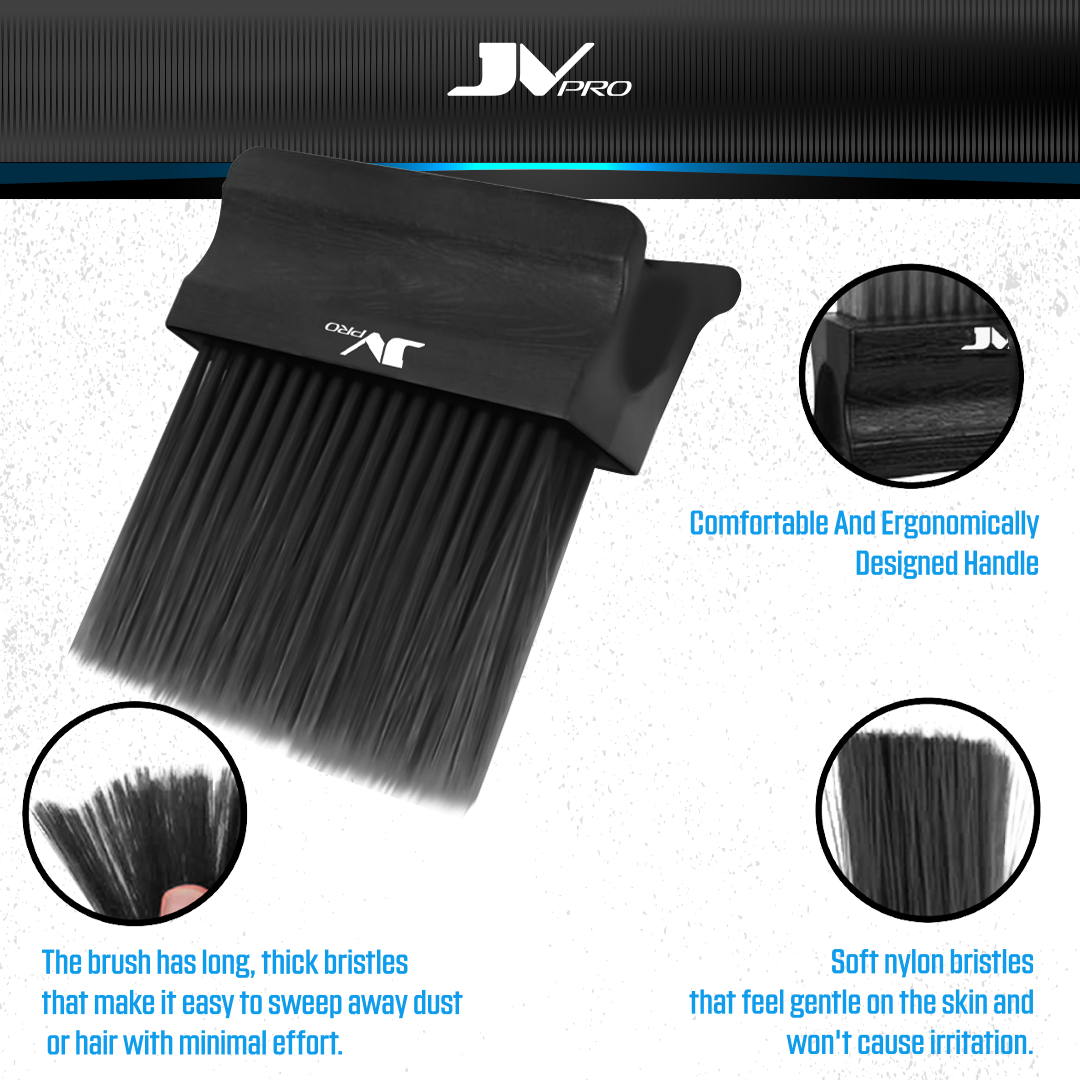 JV PRO Barber Neck Duster - Soft Hair Cleaning Brush
