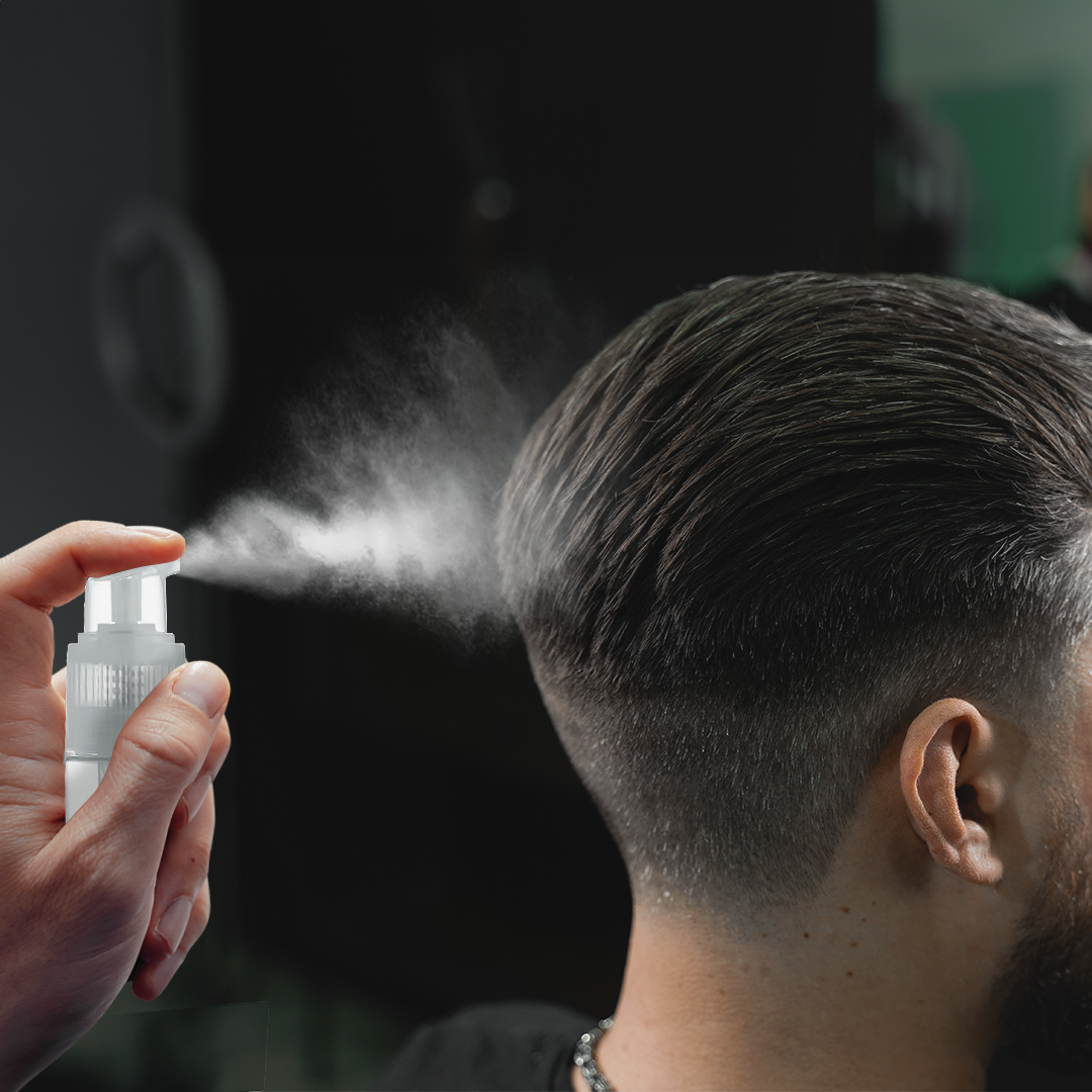 JV PRO Powder Spray Bottle – Refillable Barber Talc Dispenser