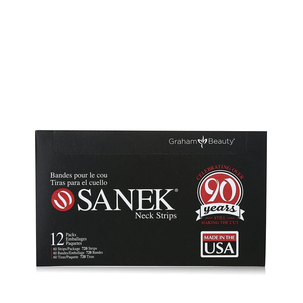 Sanek Neck Strips 720 Count - Disposable and Hygienic for Barbers