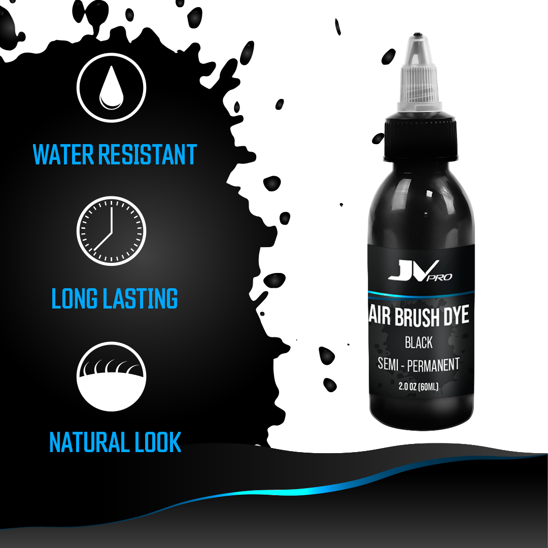 JV PRO Airbrush Hair Dye – Long-Lasting Water-Resistant Color