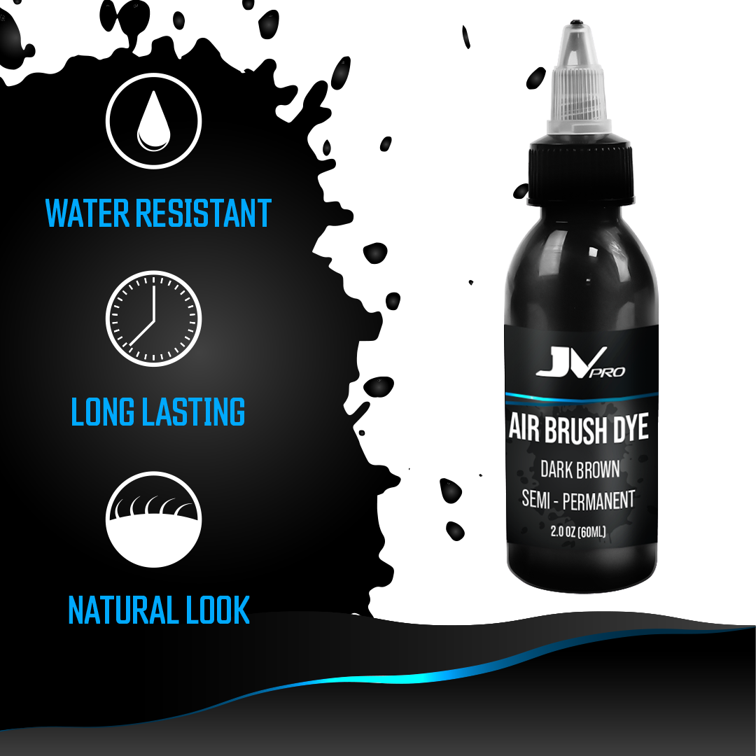 JV PRO Airbrush Hair Dye – Long-Lasting Water-Resistant Color