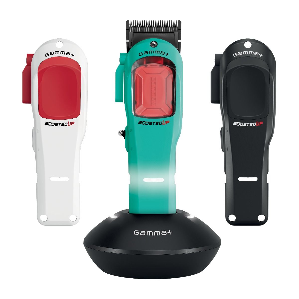 Gamma Boosted Up Clipper cordless barber clipper with Super-Torque motor and DLC blade