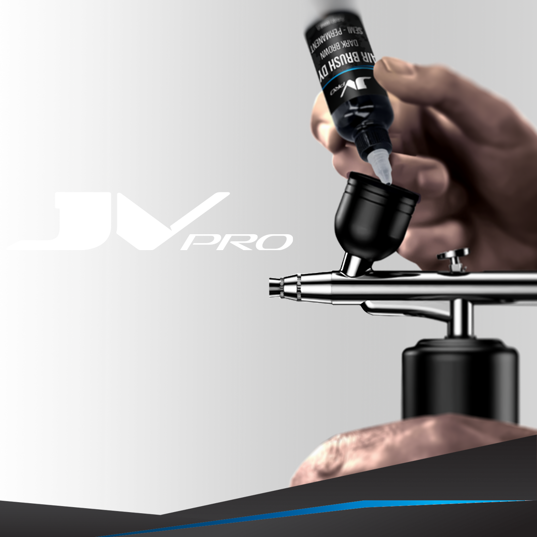 JV PRO Cordless Airbrush Compressor Kit for Barbers