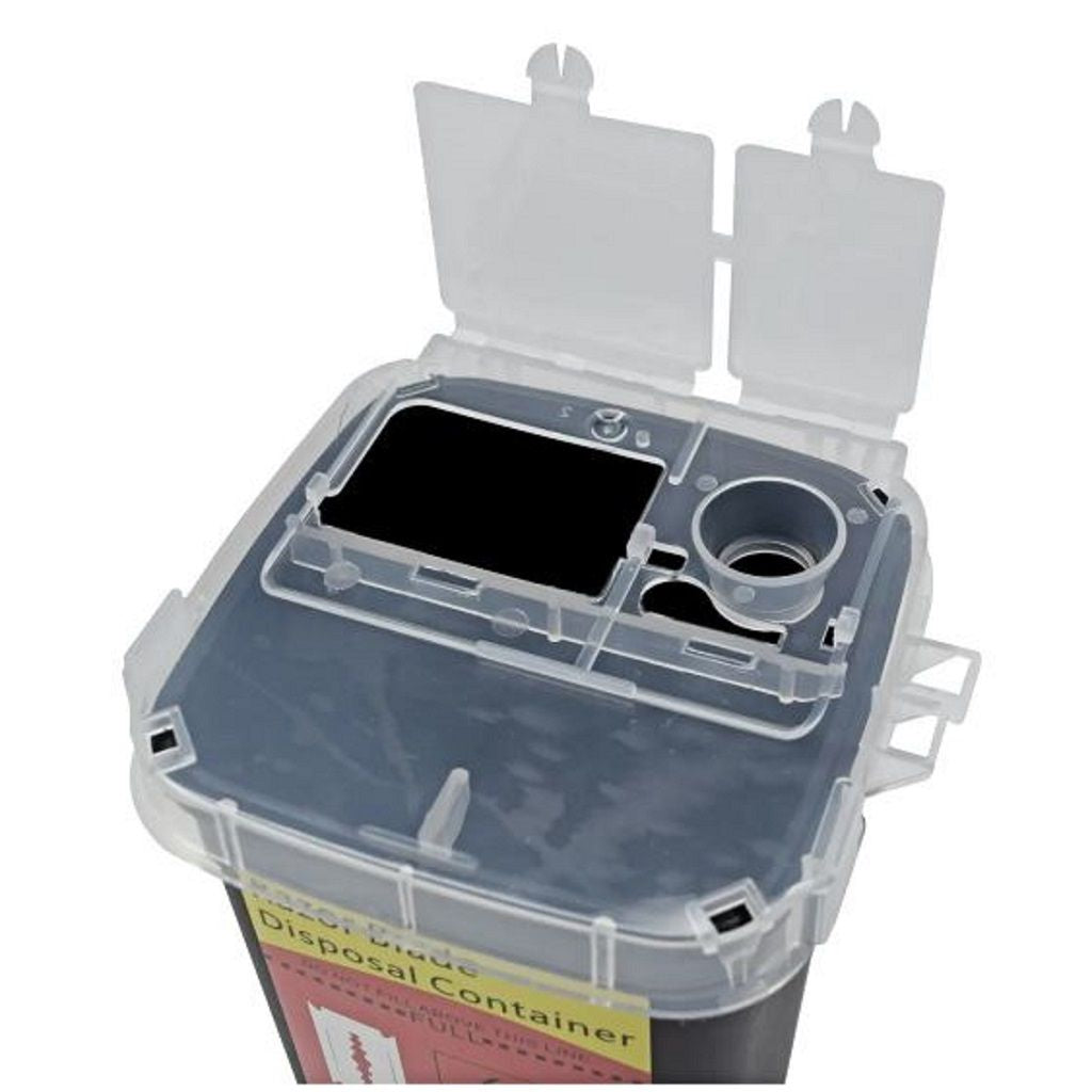 Razor Blade Disposal Sharp Container - Safe & Compact