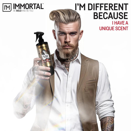 "Immortal NYC One In A Million Aftershave - Luxury fragrance for men with a bold, lasting, and confident scent."