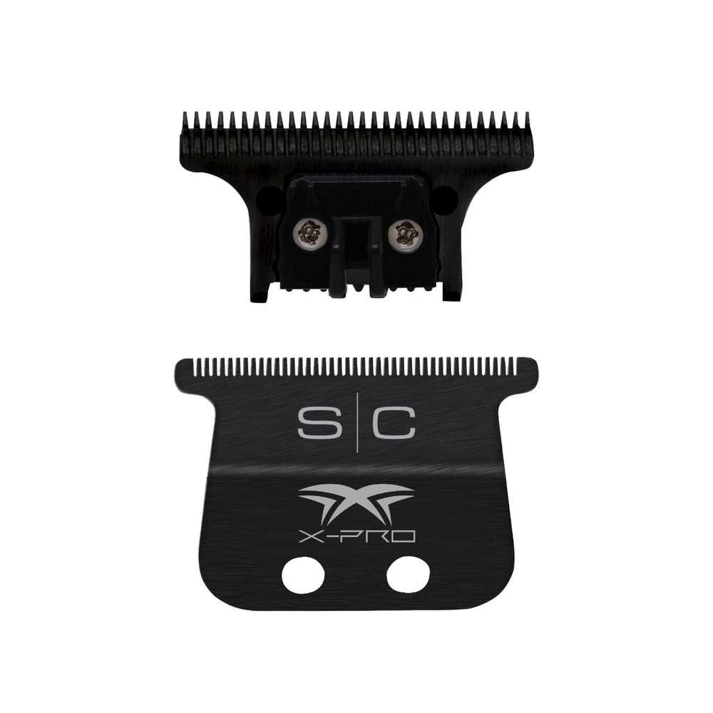 StyleCraft X-Pro Blade Black - Durable zero-gap trimmer blade for precise cuts, professional performance, and long-lasting sharpness.