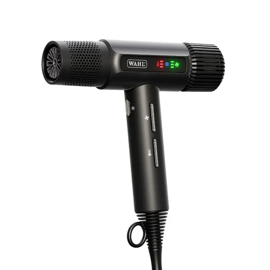 "Wahl Vanquish Hair Dryer - Digital motor with ergonomic design for powerful, effortless, and professional-quality styling."