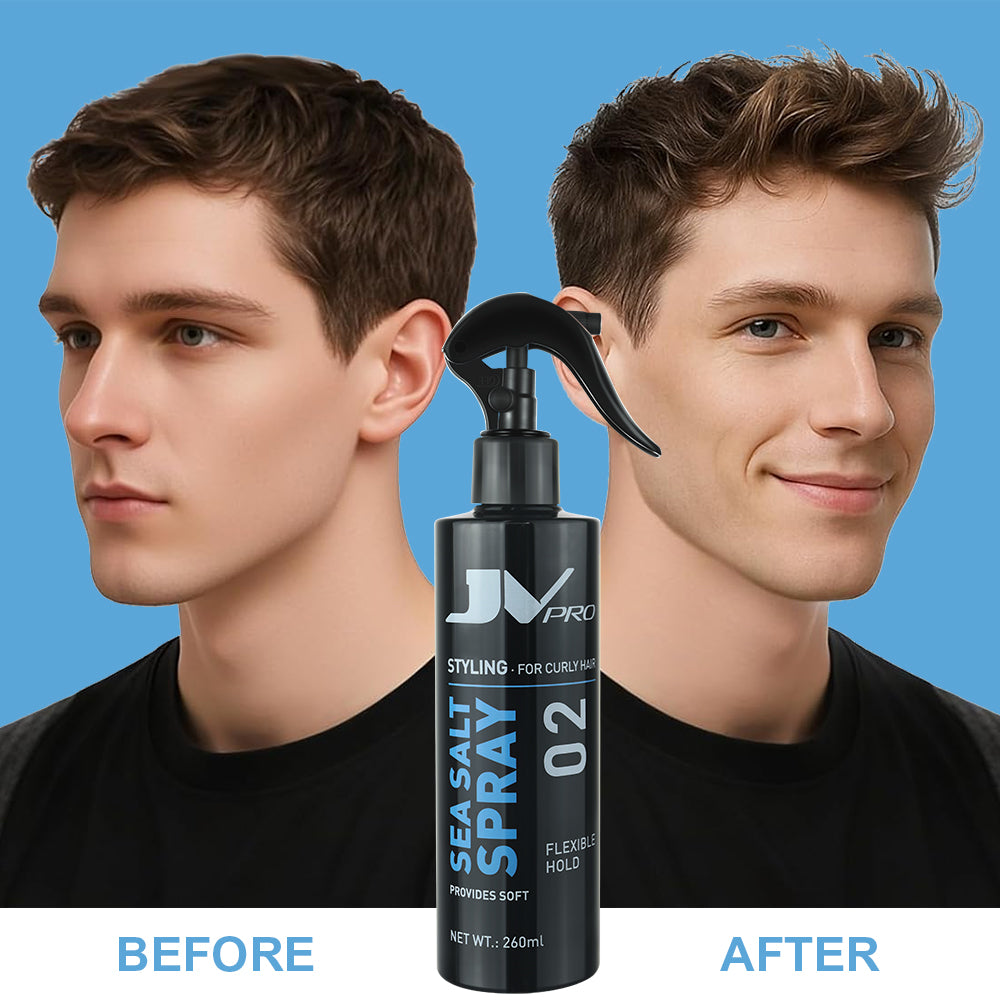 JV PRO Sea Salt Spray – Texturizing Hair Mist for Volume & Hold, 260ml