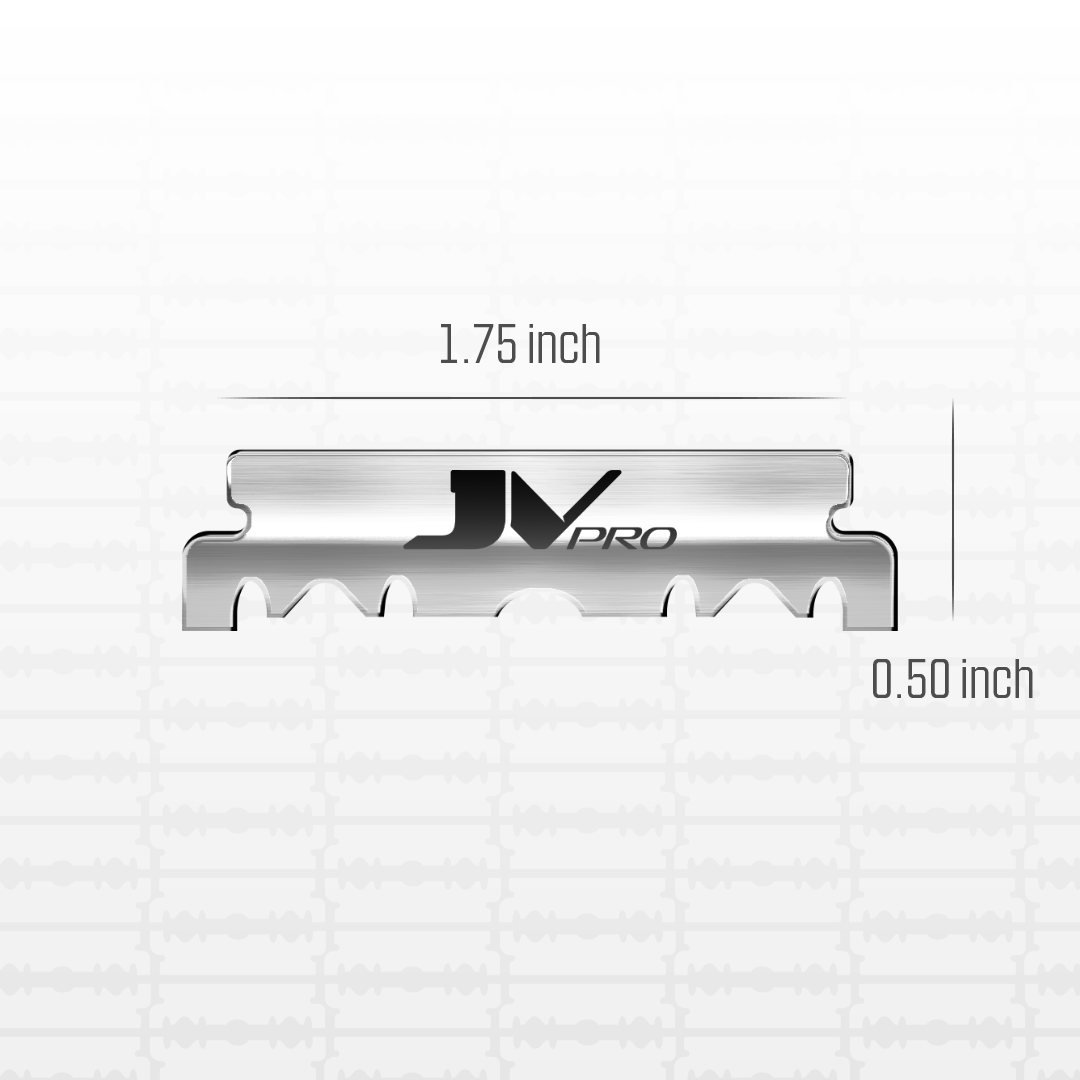 JV PRO Single Edge Razor Blades - Barber Quality