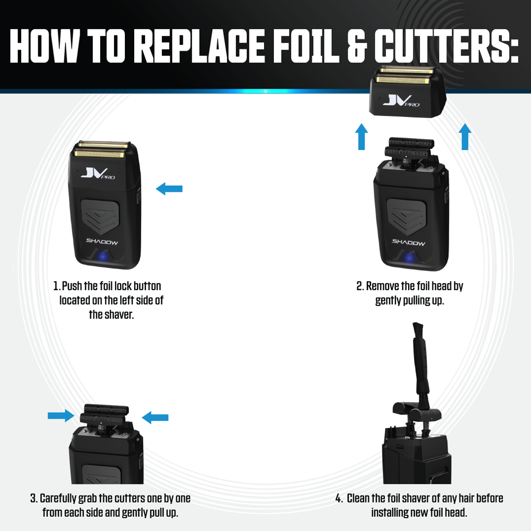 JV PRO Shadow Foil Shaver Replacement - JV PRO USA